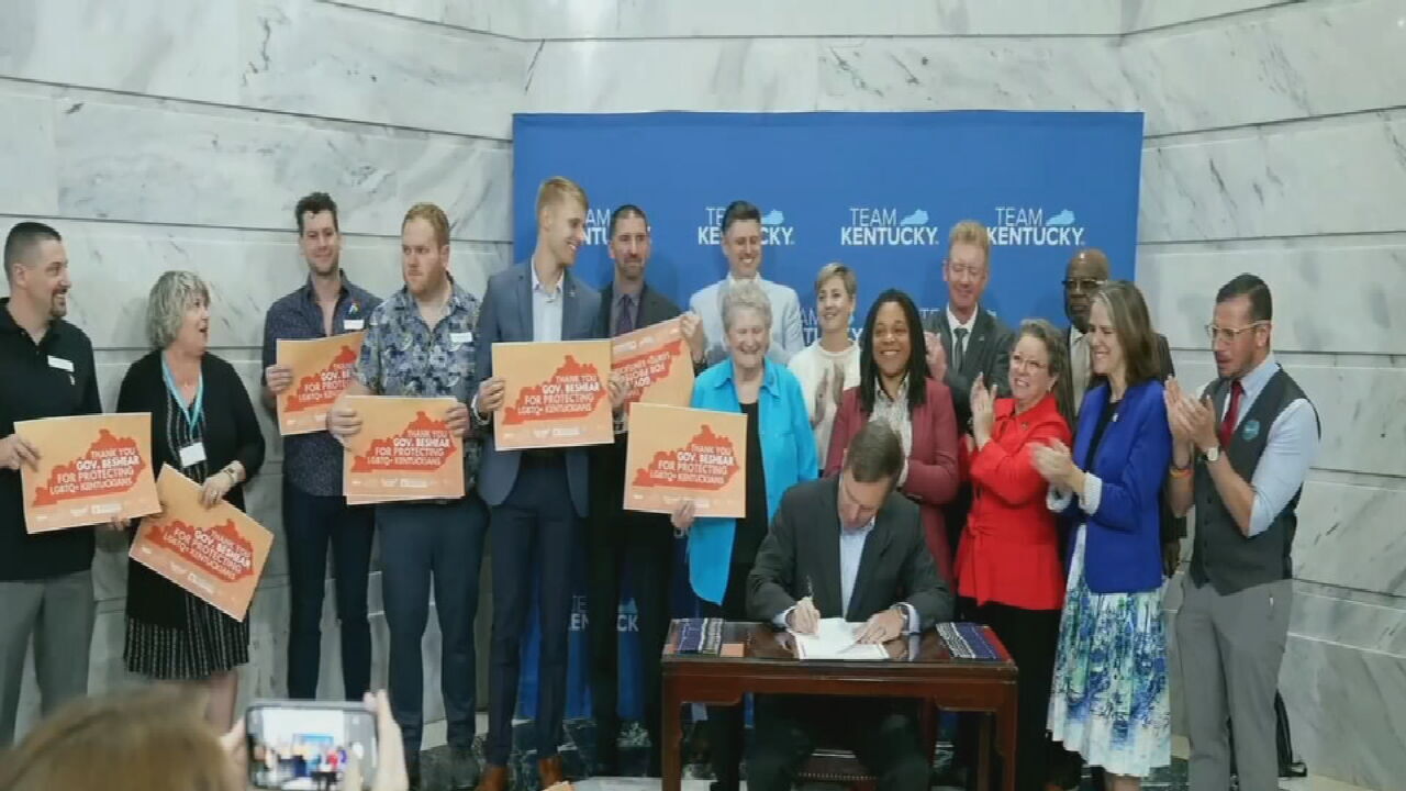 Kentucky legislature overrides governor's veto of bill on conversion therapy